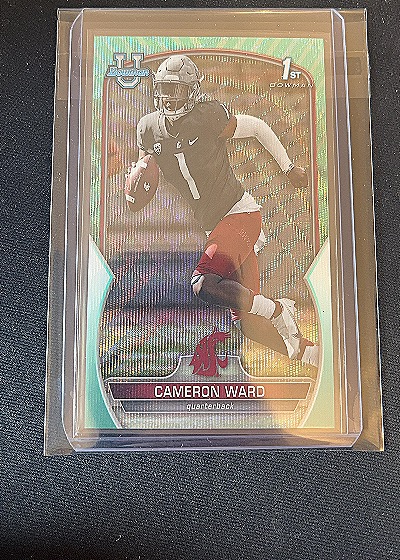 2022 Bowman University Chrome Cameron Ward 1st Bowman — front