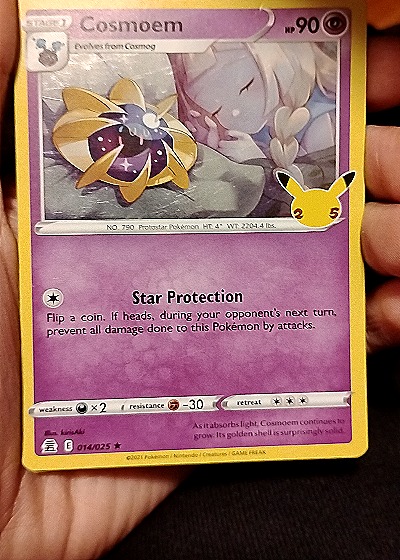2021 Pokémon Celebrations #014/025 Cosmoem — front
