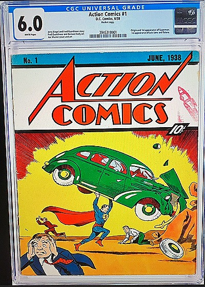 Action Comics #1 (1938) D.C. Comics — front