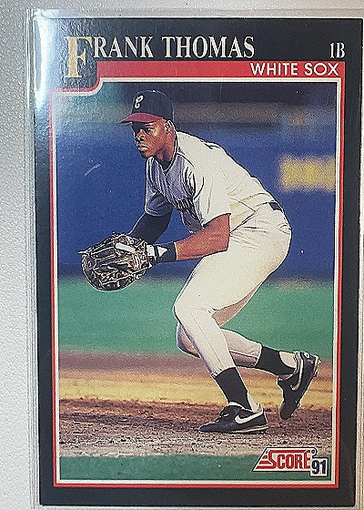 1991 Score #840 Frank Thomas Chicago White Sox — front