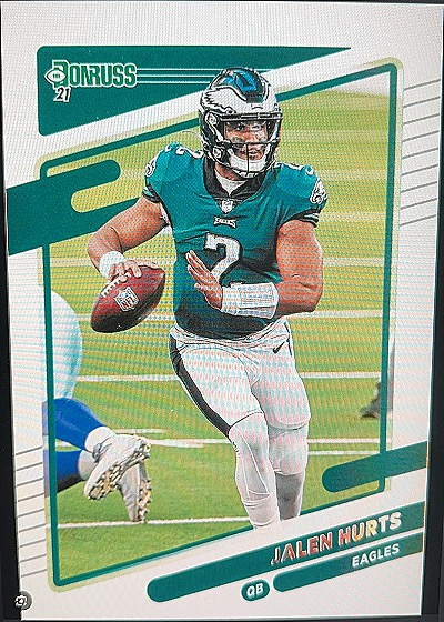 2021 Donruss #108 Jalen Hurts — front