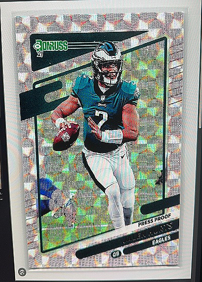 2021 Donruss #108 Jalen Hurts — front
