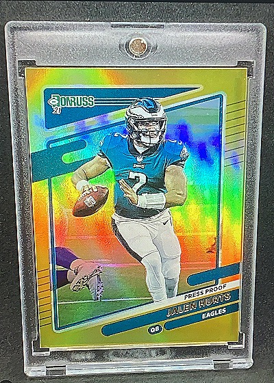 2021 Panini Donruss #216 Jalen Hurts — front