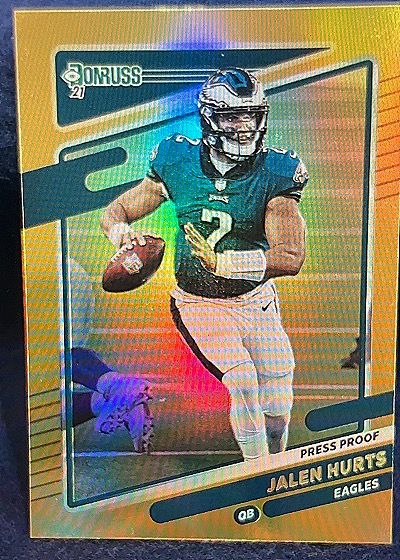 2021 Donruss #108 Jalen Hurts — front