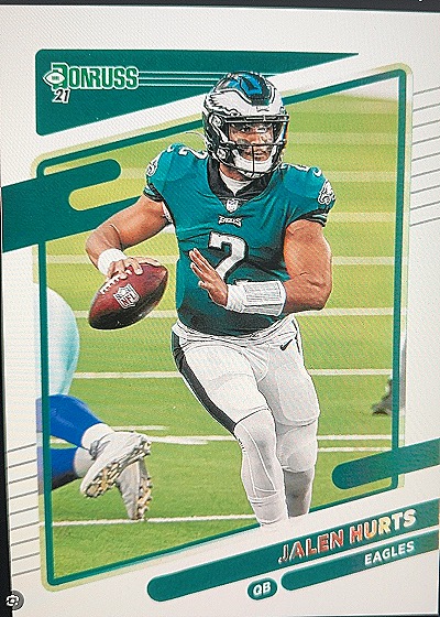2021 Donruss #108 Jalen Hurts — front