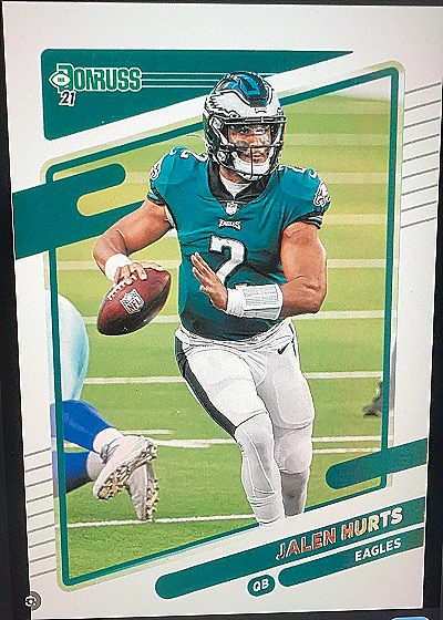 2021 Donruss #108 Jalen Hurts — front