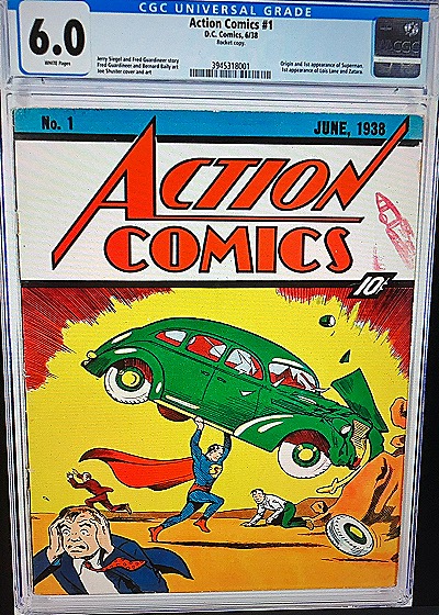 Action Comics #1 (1938) DC Comics — front