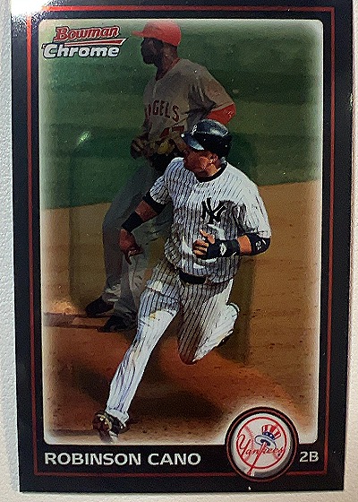 2010 Bowman Chrome #11 Robinson Cano — front