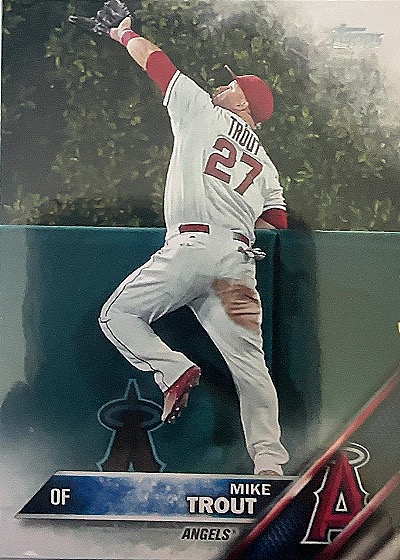 2016 Topps #1A Mike Trout — front