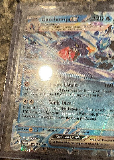 2024 Pokémon TCG Garchomp EX 038/182 Paradox Rift — front