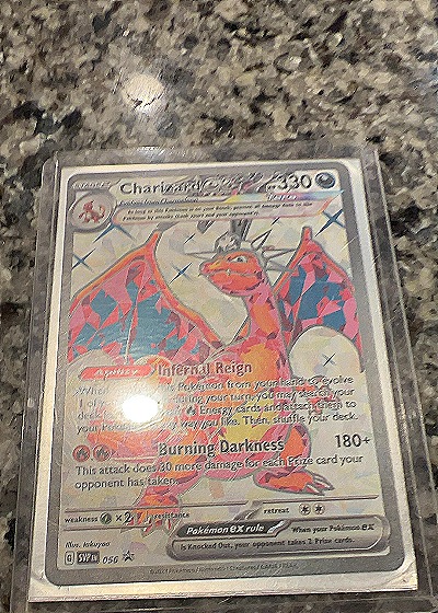 2023 Pokémon Charizard ex 056 Scarlet & Violet Promo — front