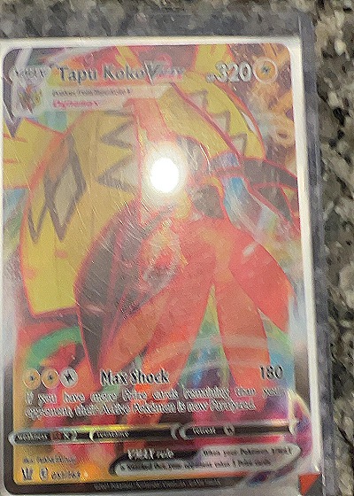 2021 Pokémon Battle Styles #051/163 Tapu Koko VMAX — front