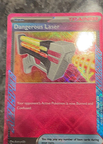2024 Pokémon SV: Shrouded Fable #58/64 Dangerous Laser — front
