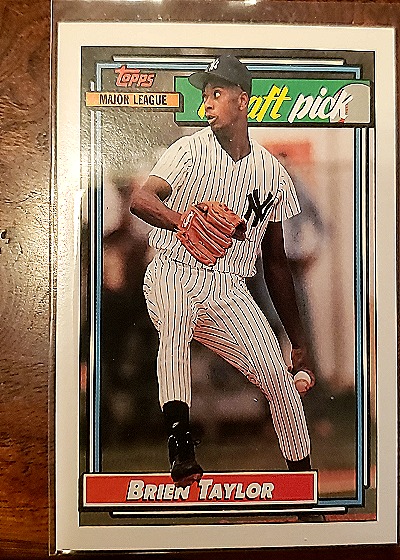 1992 Topps #6 Brien Taylor — front