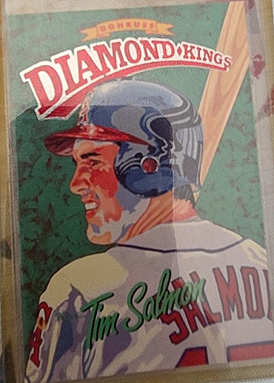 1994 Donruss Diamond Kings #DK-4 Tim Salmon — front