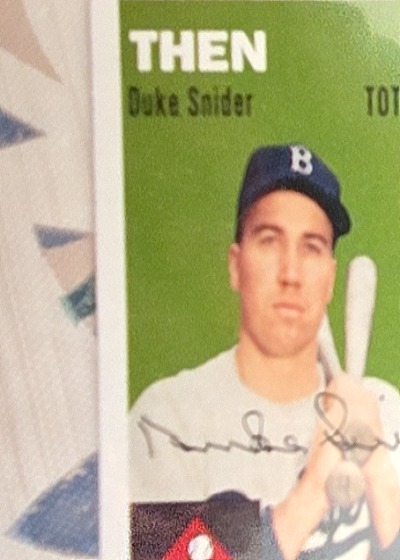 1954 Bowman Then Duke Snider — front