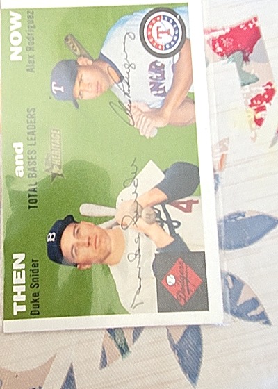 2014 Topps Heritage Then and Now #TAN-DS Duke Snider — front
