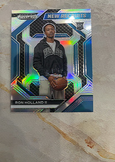 2024 Panini Prizm Draft Picks New Recruits #3 Ron Holland II — front