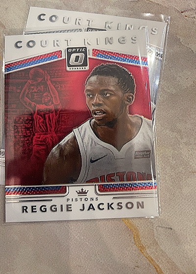 2017-18 Donruss Optic Court Kings #24 Reggie Jackson — front