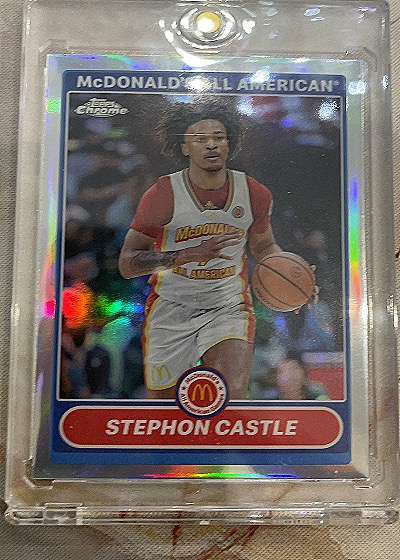2023 Topps Chrome McDonald's All American #2K7-11 Stephon Castle — front