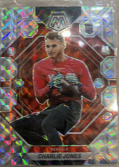 2023 Panini Mosaic #299 Charlie Jones — front