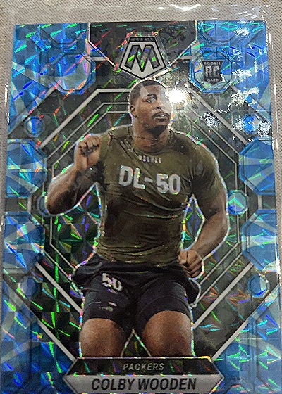 2023 Panini Mosaic #303 Colby Wooden — front