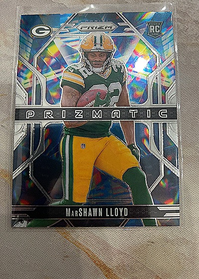 2024 Panini Prizm #4 MarShawn Lloyd Prizmatic Rookie — front