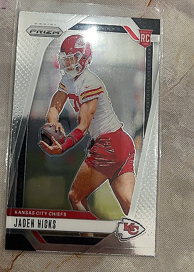 2024 Panini Prizm #336 Jaden Hicks Rookie Card — front