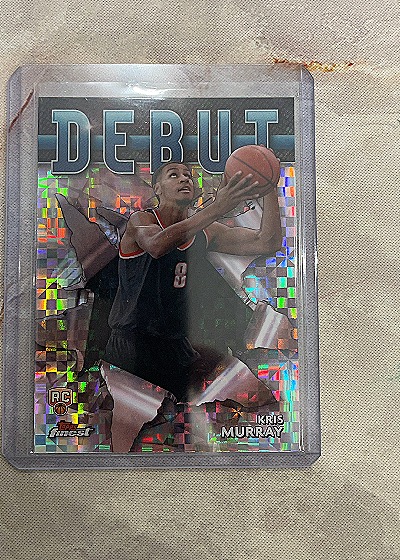2023-24 Topps Finest Debut D-8 Ikris Murray — front