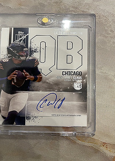 2024 Topps Signature Class Caleb Williams #18 — front