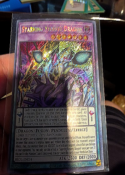 Starving Venemy Dragon BROL-EN034 (2020) Konami Yu-Gi-Oh! — front