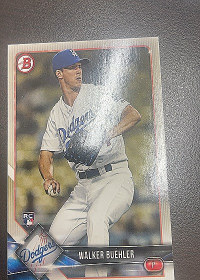 2018 Bowman #59 Walker Buehler Rookie Card — front