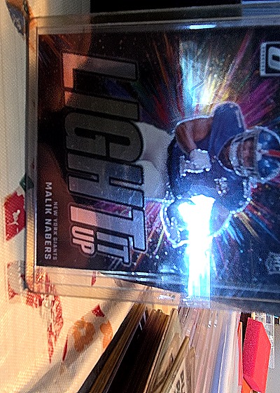 2024 Donruss Optic Light It Up Malik Nabers — front
