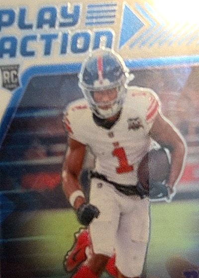 2021 Panini Prizm Daniel Jones Play Action RC — front
