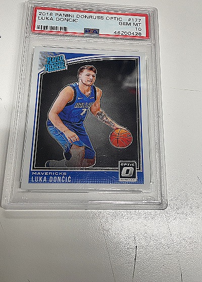 2018 Panini Donruss Optic #177 Luka Doncic — front