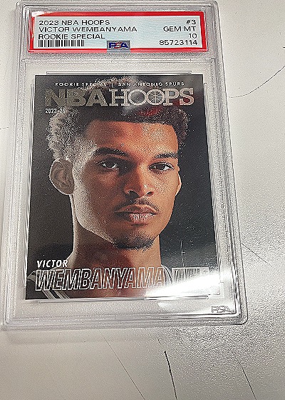 2023 NBA Hoops Victor Wembanyama Rookie Special #3 — front