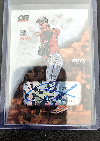2024 Onyx Rips /465 Coby Mayo Auto — front