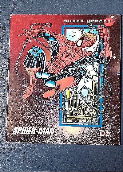 1992 Marvel Super Heroes Spider-Man #1 Impel — front