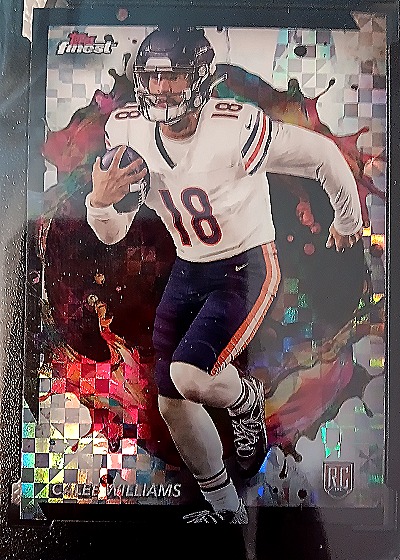 2024 Topps Finest #247 Caleb Williams — front