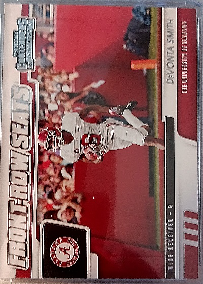 2021 Panini Contenders Draft Picks Front Row Seats #4 DeVonta Smith — front