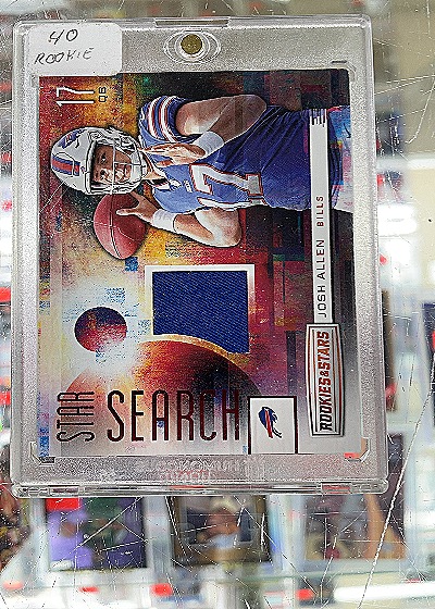 2018 Panini Rookies & Stars Star Search Relics #SS-5 Josh Allen — front