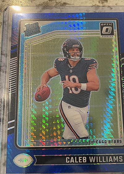 2024 Panini Donruss Optic #201 Caleb Williams Rated Rookie — front