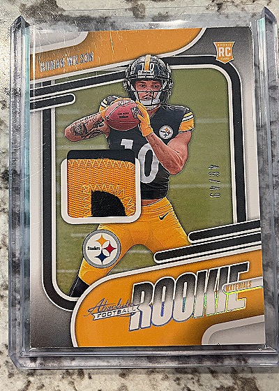 2024 Panini Absolute Rookie Materials #ARM-RWN Roman Wilson — front