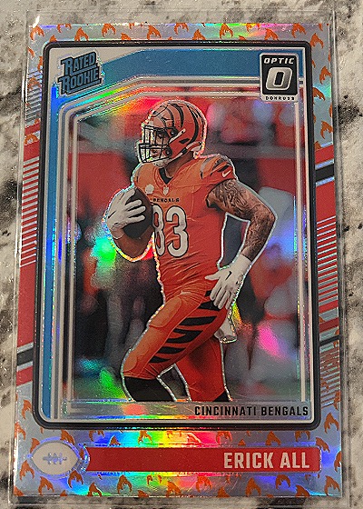 2024 Donruss Optic #233 Erick All Jr. Rated Rookie — front