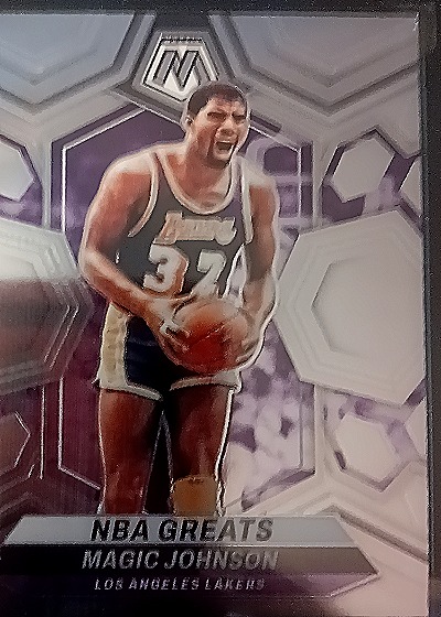 2023-24 Panini Mosaic #295 Magic Johnson NBA Greats — front