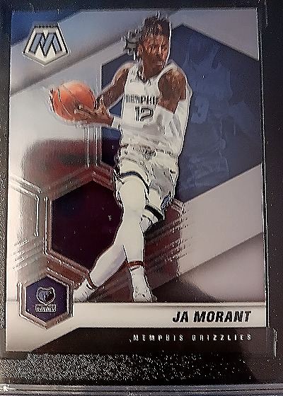 2020-21 Panini Mosaic #40 Ja Morant — front