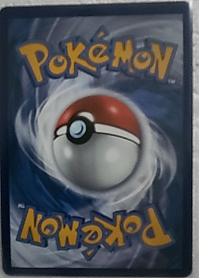 1999 Pokémon Card Back — front