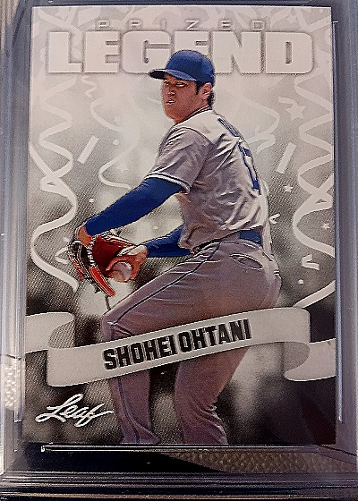 2023 Leaf Prized Legend #21 Shohei Ohtani — front