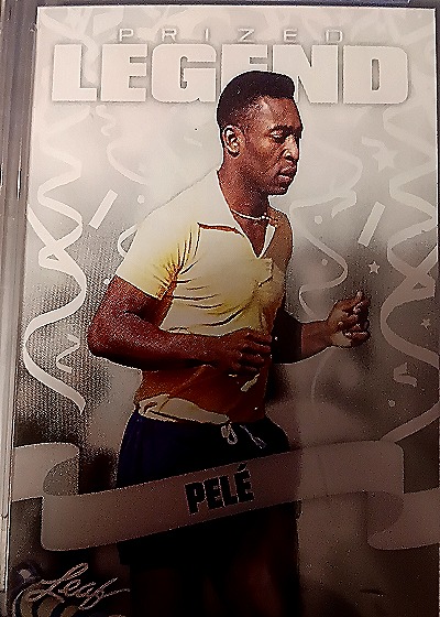 2021 Leaf Prized Legend Pelé — front