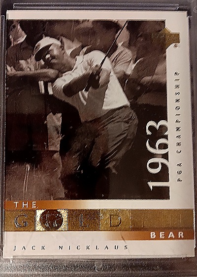 2001 Upper Deck #108 Jack Nicklaus The Golden Bear — front
